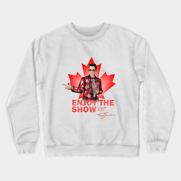 Tanner Zed Eh? Crewneck Sweatshirt by thouless_art